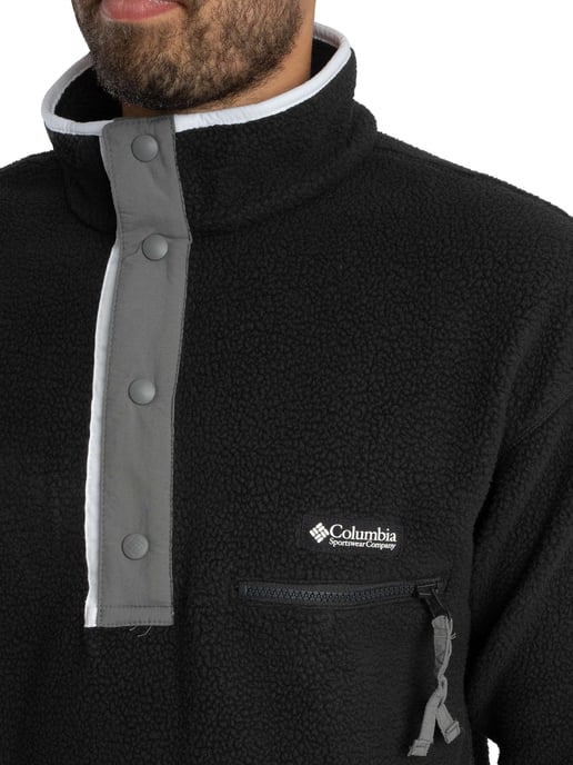 Columbia Polar Con Cierre De Presión Helvetia II, Negro - Image 4