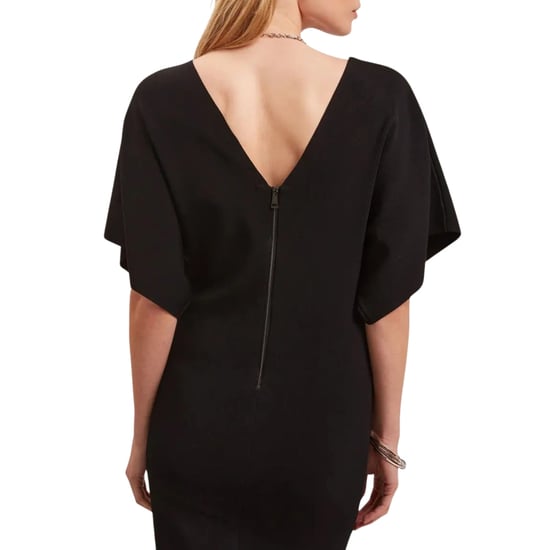Vestido Midi Negro De Punto Con Escote En V Rebecca De Ted Baker - Image 3