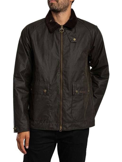Barbour Chaqueta Corta De Cera Bedale, Verde - Image 2