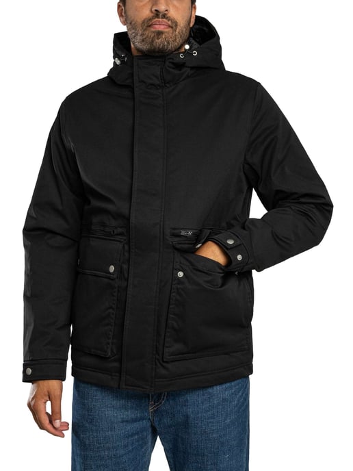 Jack & Jones Chaqueta Parka Wolf, Negro - Image 2