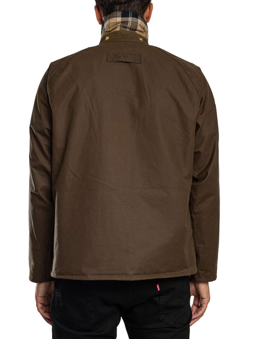 Barbour Chaqueta Encerada Icons Transport, Marrón - Image 3