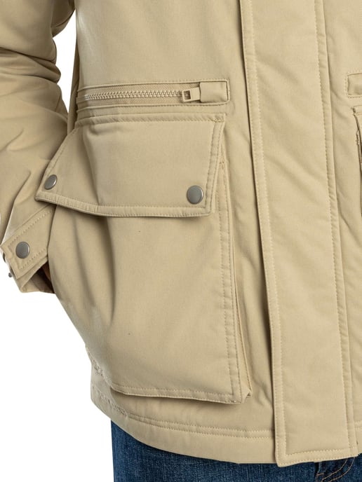 Jack & Jones Chaqueta Parka Wolf, Beige - Image 4
