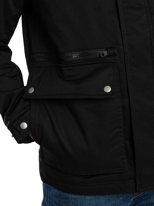 Jack & Jones Chaqueta Parka Wolf, Negro - Image 4