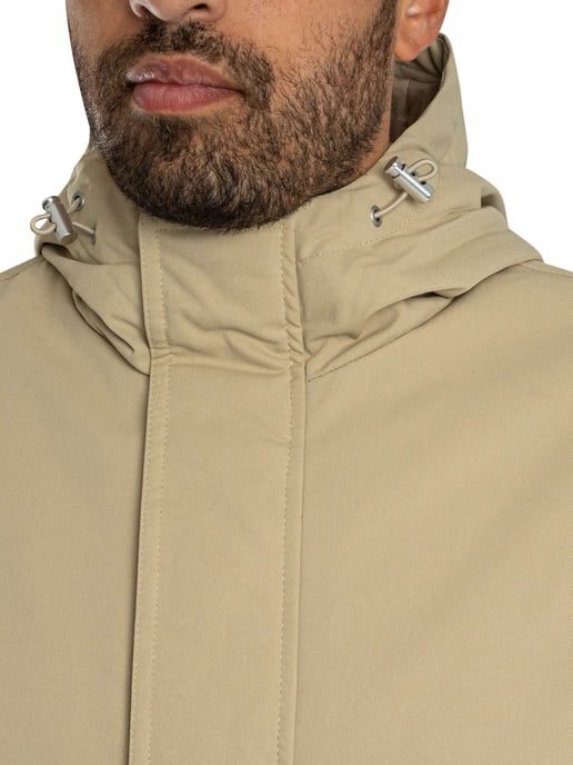 Jack & Jones Chaqueta Parka Wolf, Beige - Image 5