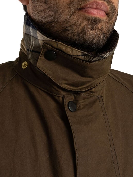 Barbour Chaqueta Encerada Icons Transport, Marrón - Image 6