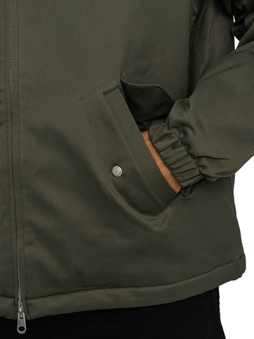 Lyle & Scott Chaqueta Acolchada Con Capucha Y Cremallera, Verde - Image 4