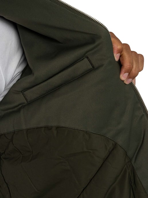 Lyle & Scott Chaqueta Acolchada Con Capucha Y Cremallera, Verde - Image 6