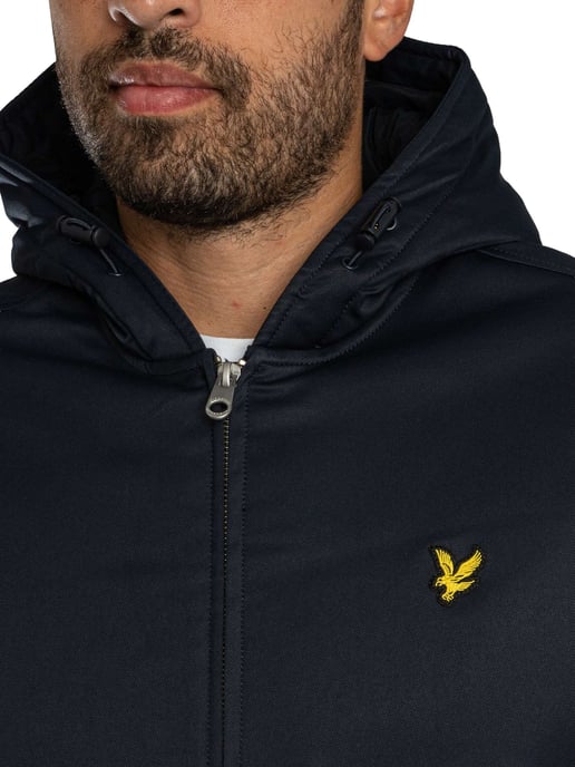 Lyle & Scott Chaqueta Acolchada Con Capucha Y Cremallera, Azul - Image 5