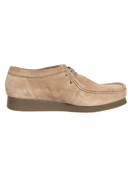 Clarks Zapatos De Ante Wallabee EVO, Gris - Image 3