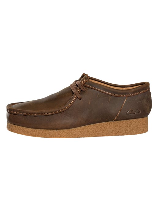 Clarks Zapatos De Cuero Wallabee EVO, Marrón - Image 2