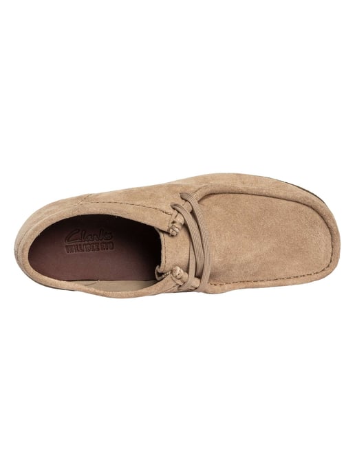 Clarks Zapatos De Ante Wallabee EVO, Gris - Image 6