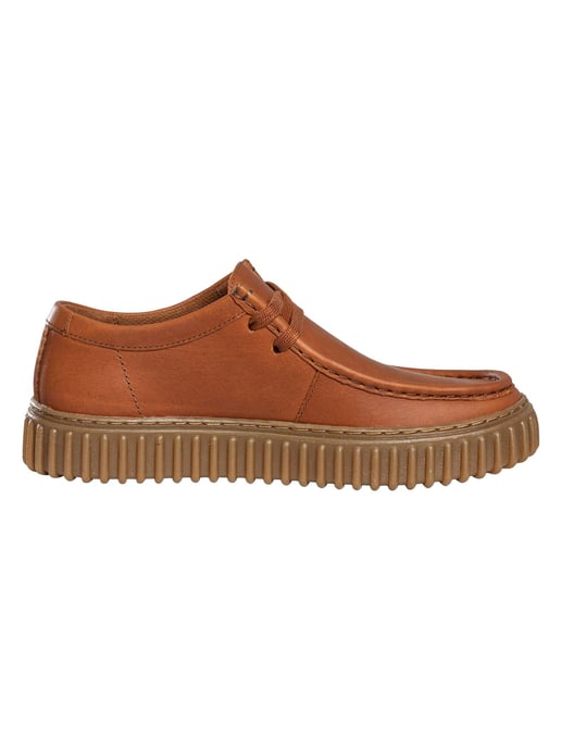 Clarks Zapatos De Cuero Torhill Lo, Marrón - Image 3