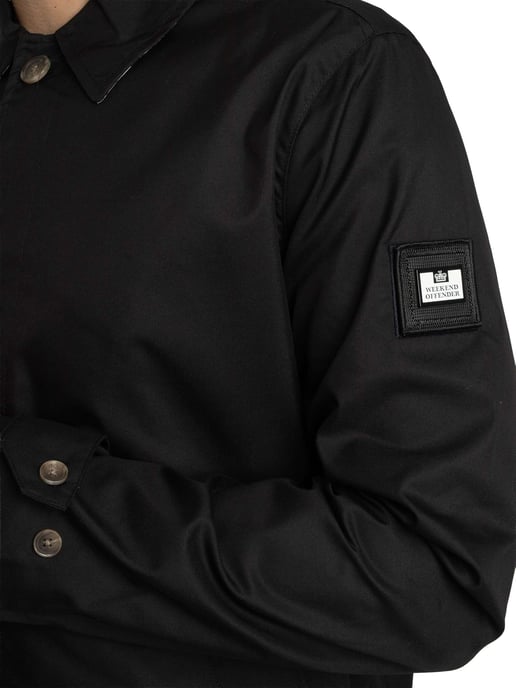 Weekend Offender Chaqueta Whitehouse Mac, Negro - Image 5