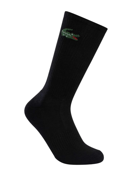 Lacoste Pack De 3 Pares De Calcetines, Negro - Image 3