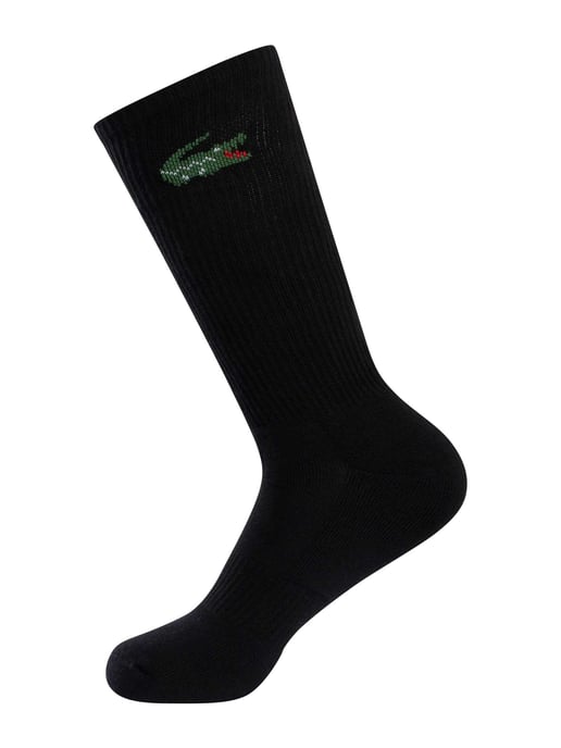 Lacoste Pack De 3 Pares De Calcetines, Negro - Image 4