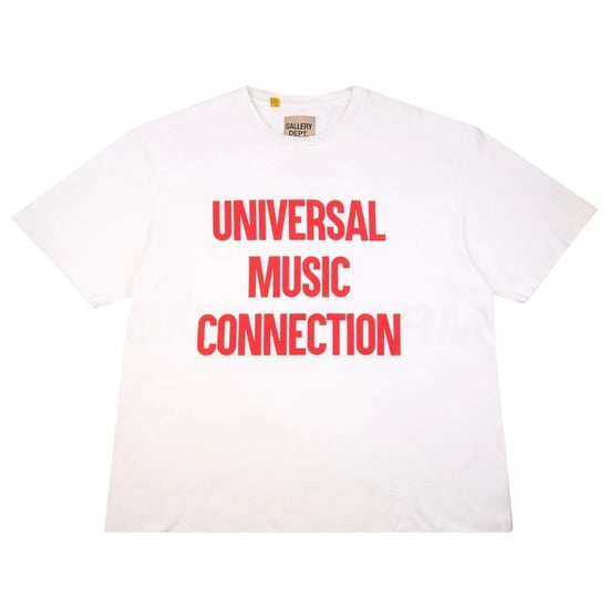 Camiseta Blanca Del Departamento De Galerías De La Universidad Atk Music Connections - Image 1