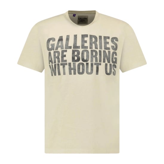 Camiseta Blanca Antigua Del Departamento De Galería - Image 1