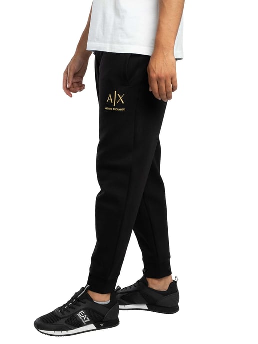 Armani Exchange Joggers De Logotipo, Negro - Image 2
