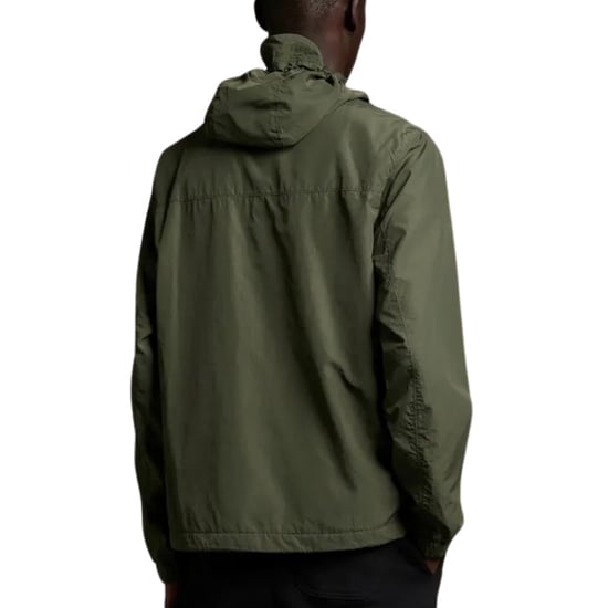 Chaqueta verde con bolsillo y capucha de Lyle & Scott - Image 4