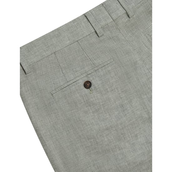 Pantalones Cortos De Lino Elástico Verde Claro De Ted Baker Kelley's - Image 6