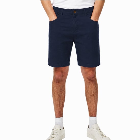 Pantalones Cortos Ted Baker Bactonn Azul Marino Oscuro De Cinco Bolsillos - Image 3