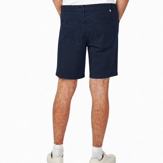 Pantalones Cortos Ted Baker Bactonn Azul Marino Oscuro De Cinco Bolsillos - Image 4