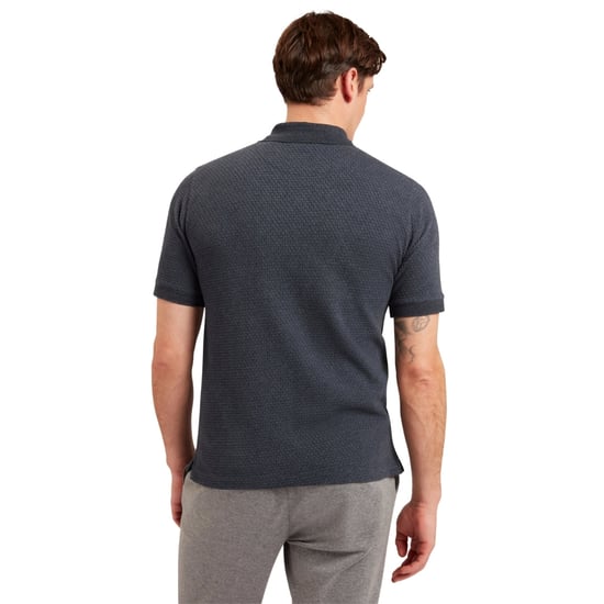 Camisa Polo Azul Marino Texturizada Regular Redman De Ted Baker - Image 3