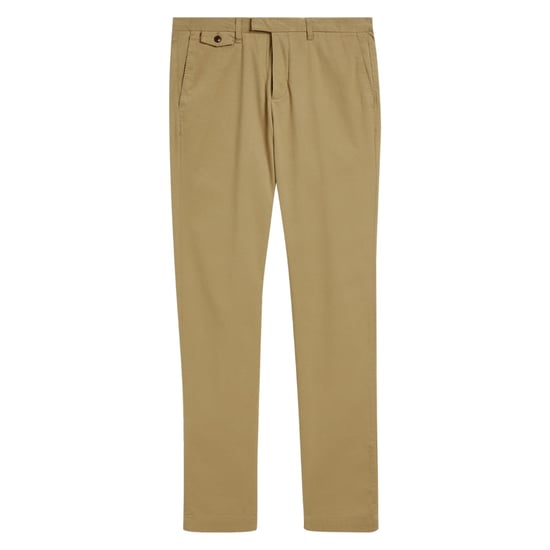 Pantalones Elegantes Color Camel De Corte Ajustado Genay De Ted Baker - Image 1