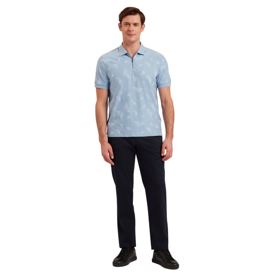 Pantalón Chino Azul Marino De Corte Regular Ted Baker Bernads - Image 5
