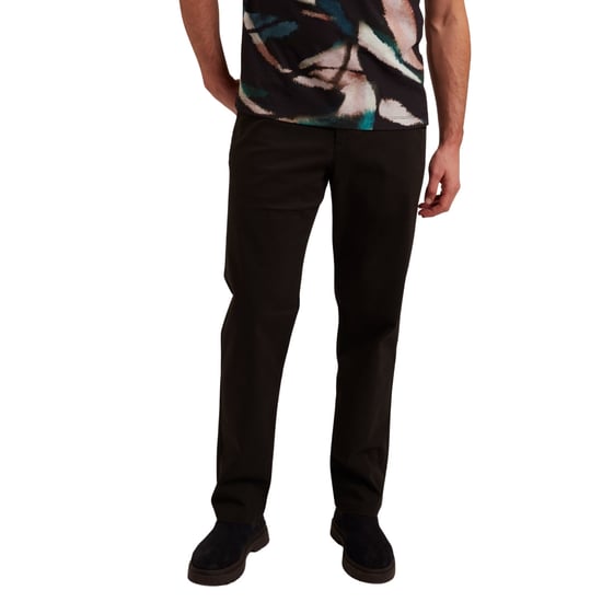 Pantalón Chino Negro De Corte Regular Ted Baker Bernads - Image 3