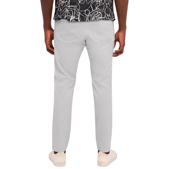 Pantalones Ted Baker Chapell De 5 Bolsillos, Color Gris Claro - Image 4