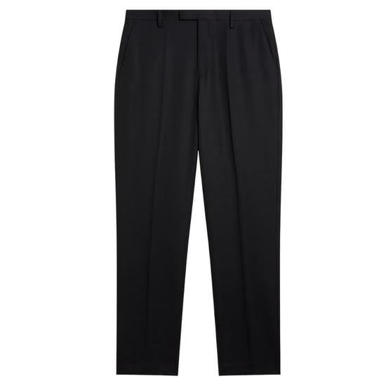 Pantalones Negros De Mezcla De Lana Ligera Ted Baker Selwynt - Image 1