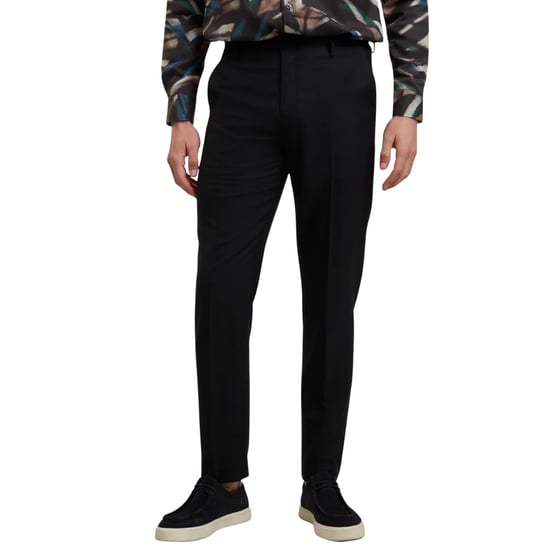 Pantalones Negros De Mezcla De Lana Ligera Ted Baker Selwynt - Image 2