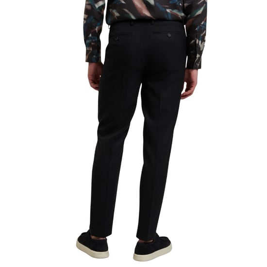 Pantalones Negros De Mezcla De Lana Ligera Ted Baker Selwynt - Image 3