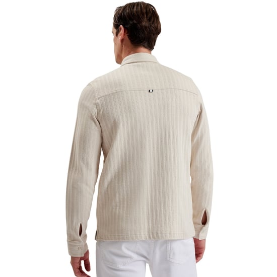 Camisa Beige Texturizada Belza De Corte Regular De Ted Baker - Image 2