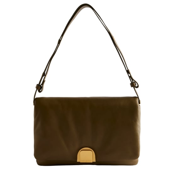 Bolso Ted Baker Samilli Lock Detail Soft Quilted Color Caqui - Image 1