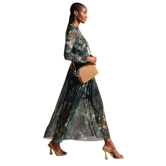Bolso Para Cámara De Cuero Con Correas De La Marca Ted Baker Darcelo, Color Topo - Image 5