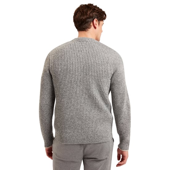 Cárdigan Gris Acanalado Con Botones Ted Baker Alman - Image 4