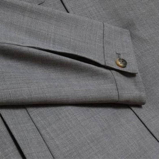 Chaqueta Ligera De Mezcla De Lana Gris Selwynj De Ted Baker - Image 4