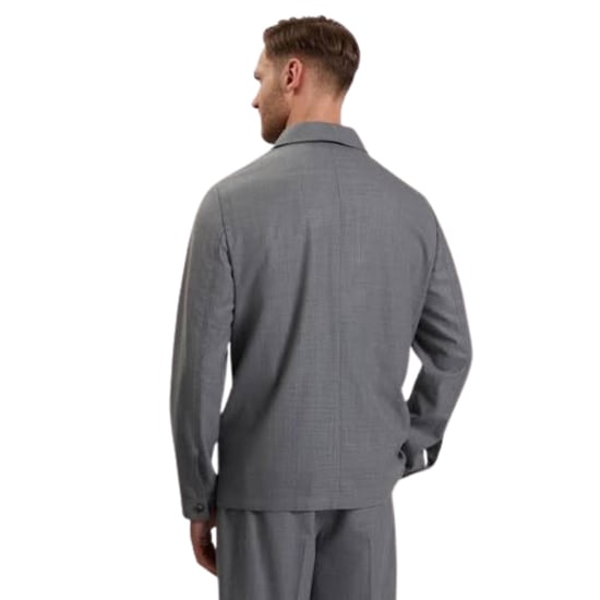 Chaqueta Ligera De Mezcla De Lana Gris Selwynj De Ted Baker - Image 5