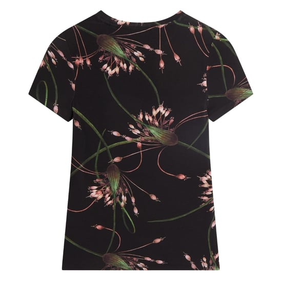 Camiseta Negra Ajustada Estampada Lexiii De Ted Baker - Image 2
