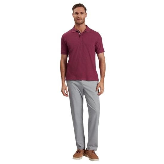 Polo Ted Baker Redman Regular Texturizado Fucsia - Image 4
