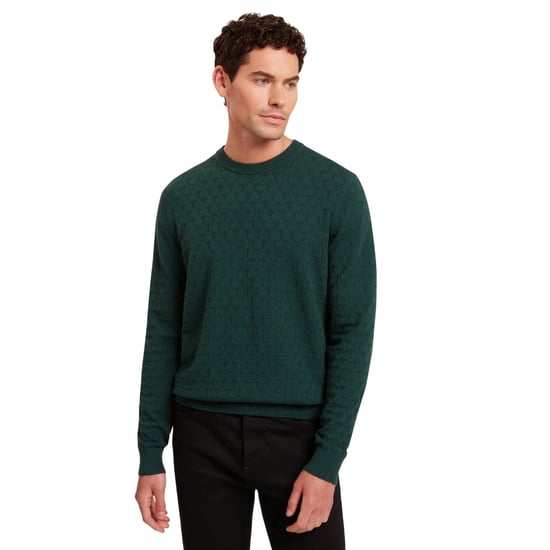 Jersey De Cuello Redondo Verde Oscuro Ted Baker Sainsy T Stitch - Image 2