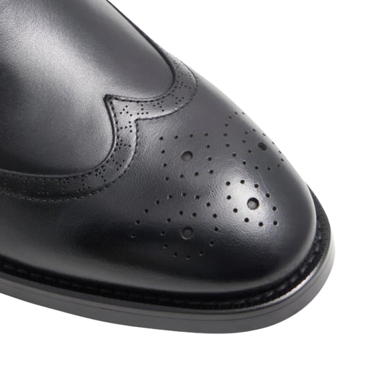Zapato De Vestir Negro Hacknie Wing Tip De Ted Baker - Image 3