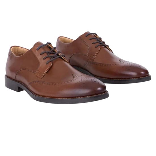 Zapatos De Vestir Color Camel Hacknie Wing Tip De Ted Baker - Image 2