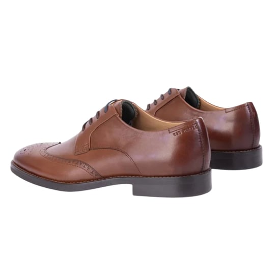 Zapatos De Vestir Color Camel Hacknie Wing Tip De Ted Baker - Image 3