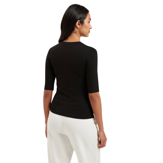 Top Ajustado De Manga Corta Con Logo De Ted Baker Casy - Image 3