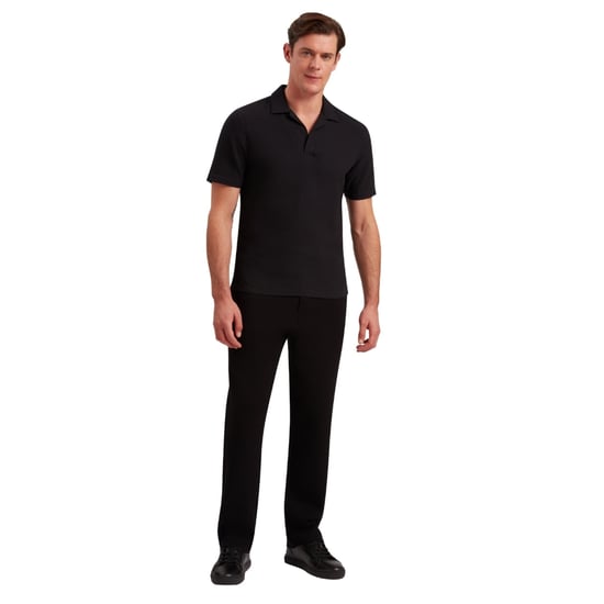 Pantalones Negros De Punto Ted Baker Nutrit Regular - Image 3
