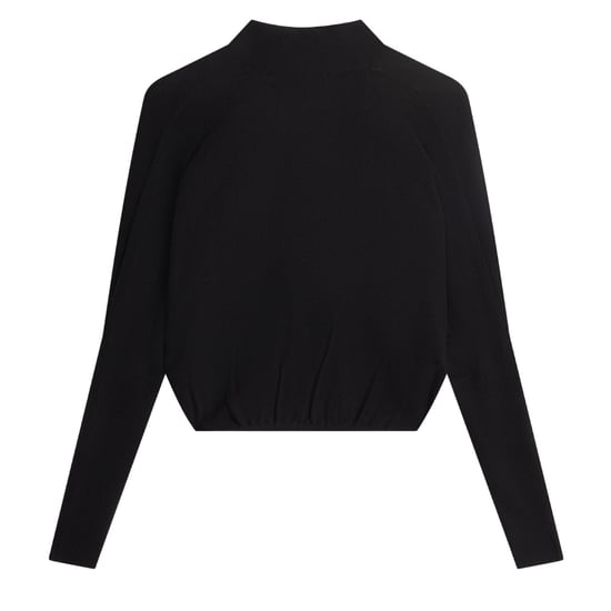 Bolero Corto De Punto Circular Gabrlaa De Ted Baker, Cárdigan Negro - Image 2