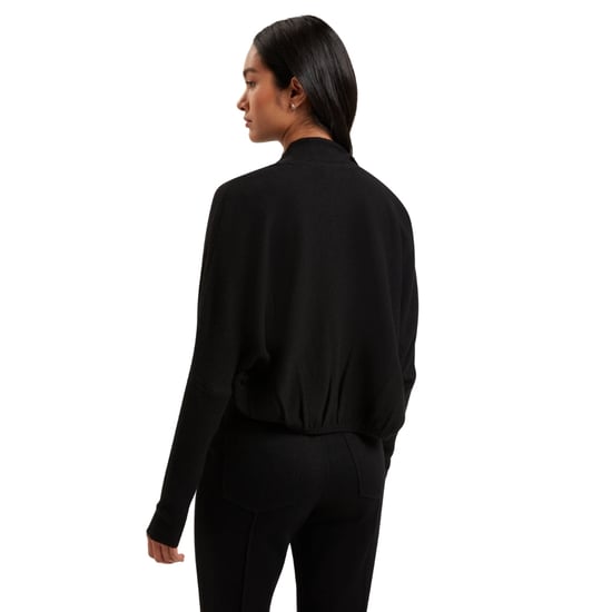 Bolero Corto De Punto Circular Gabrlaa De Ted Baker, Cárdigan Negro - Image 4